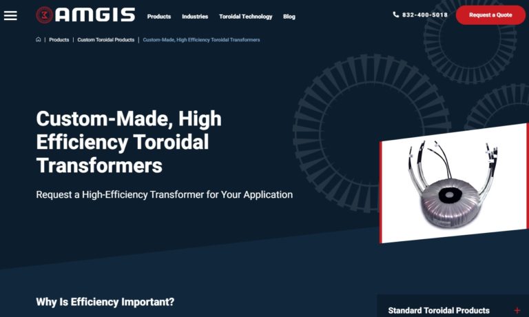 Amgis Toroidal Power Products