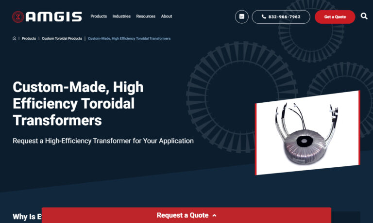 Amgis Toroidal Power Products