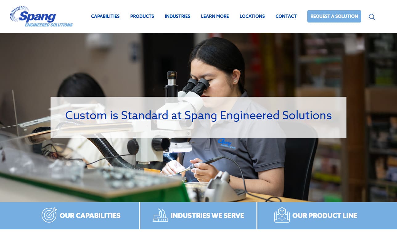 Spang Engineered Solutions Spang Engineered Solutions